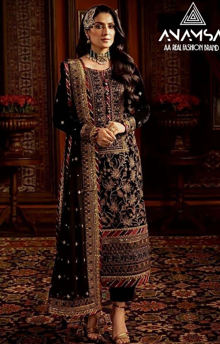 D No - 281Semi Stitched Anamsa